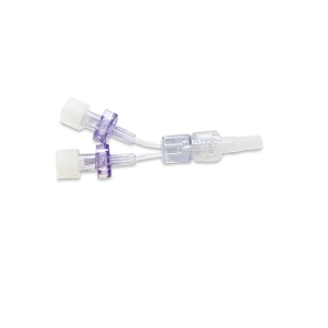 Bifurcated extension set copy