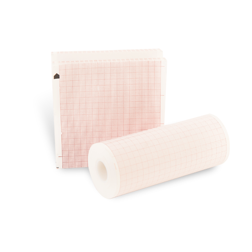EKG Paper Folded and Rolled Product Photos