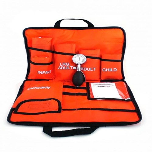 Orange Aneroid Sphygmomanometer