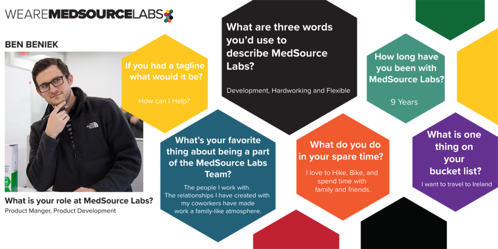 We Are MedSource Labs, Meet Ben Beniek