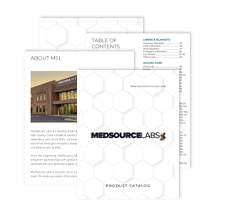 MSL catalog MedSource Labs catalog