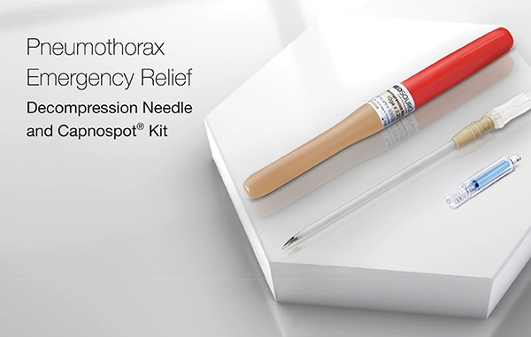 decompresson needle and capnospot